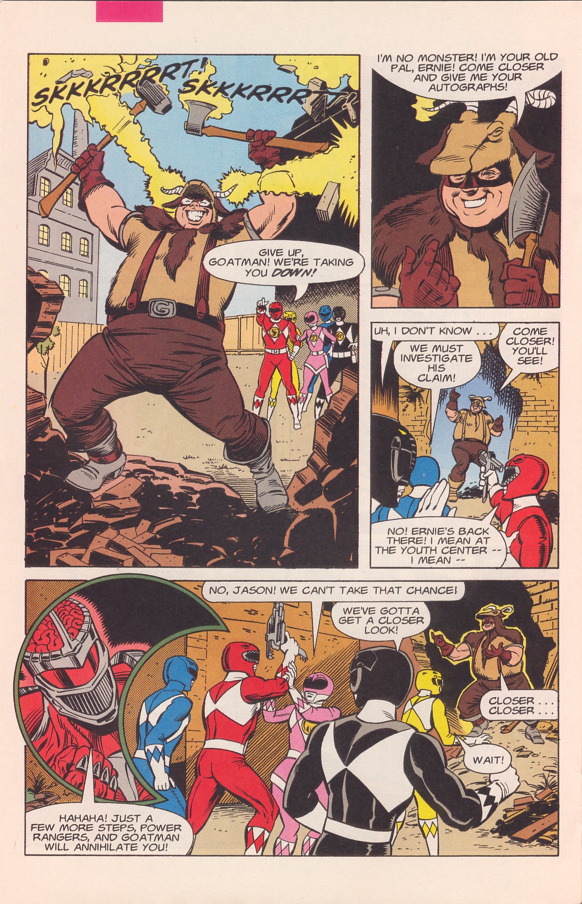 Sabans Mighty Morphin Power Rangers (1994) Issue #2 - Page 22