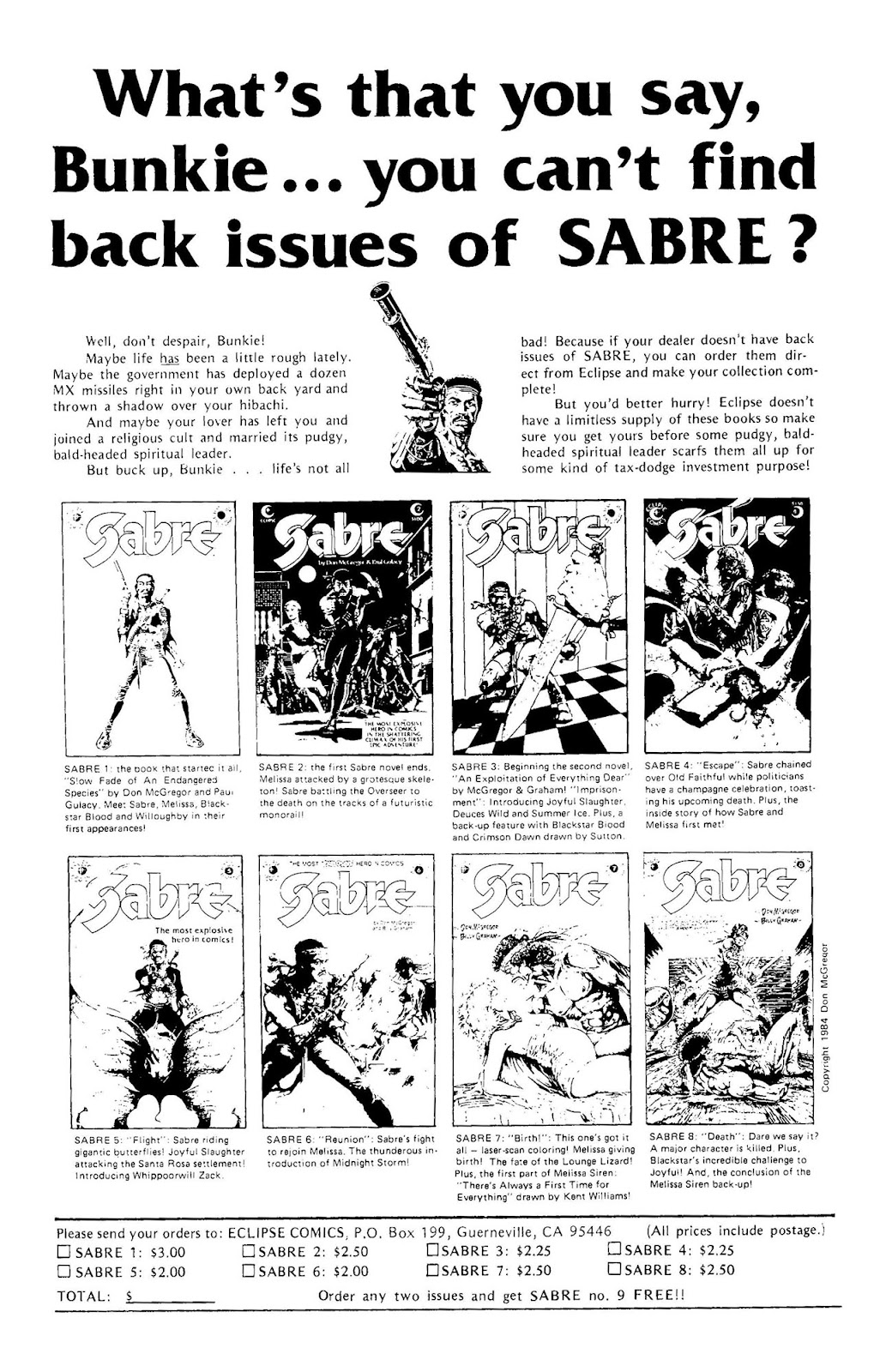 Sabre (1982) Issue #10 - Page 35
