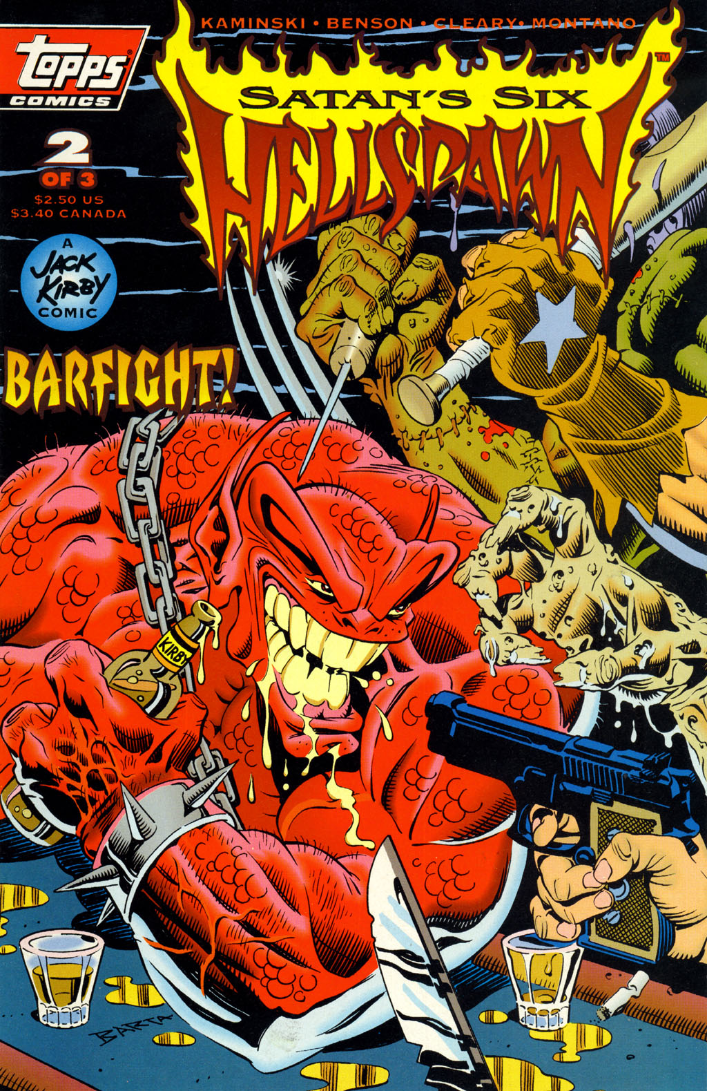 Satan's Six: Hellspawn Issue #2 - Page 1