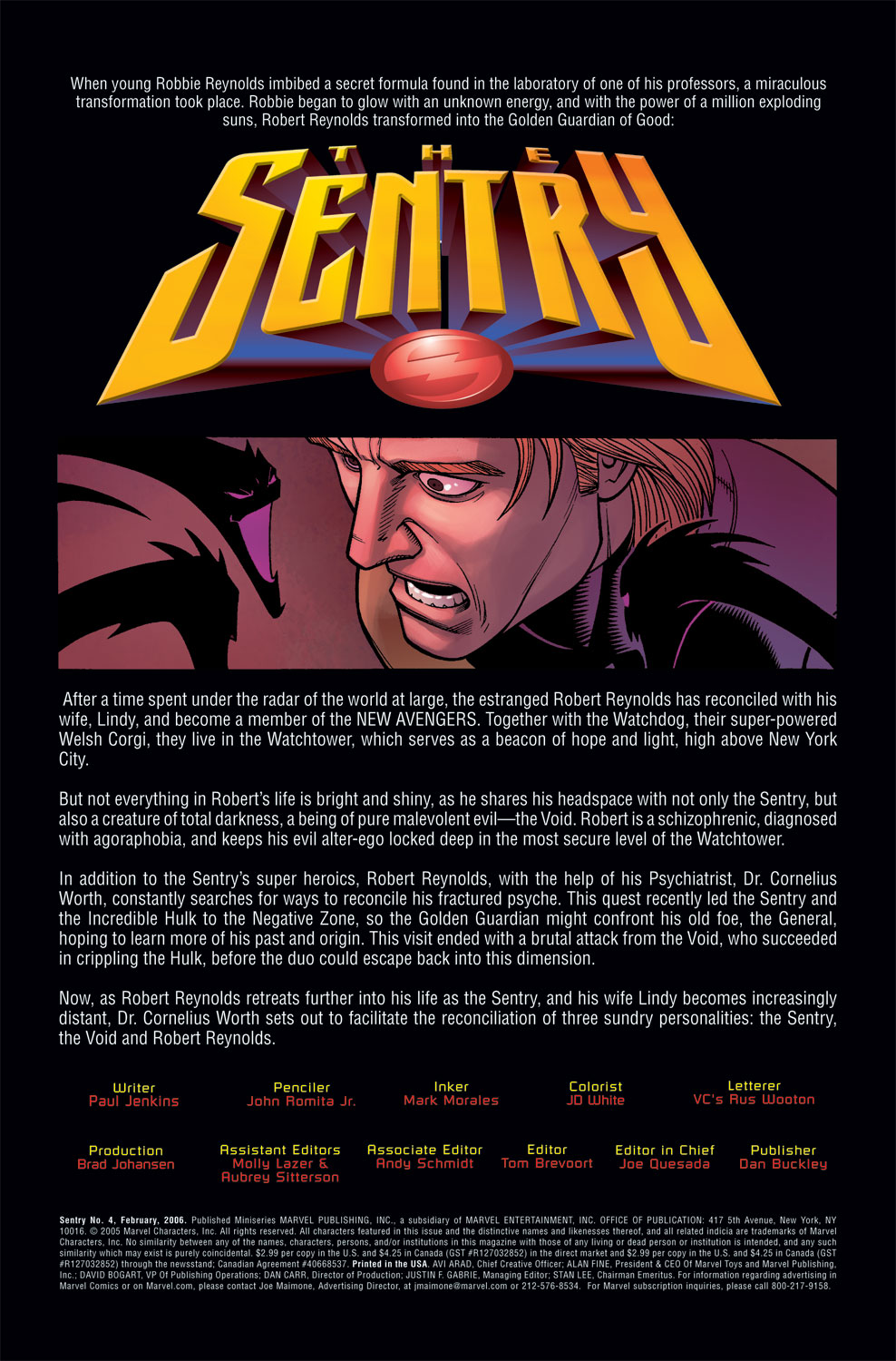 Sentry (2005) Issue #4 - Page 2