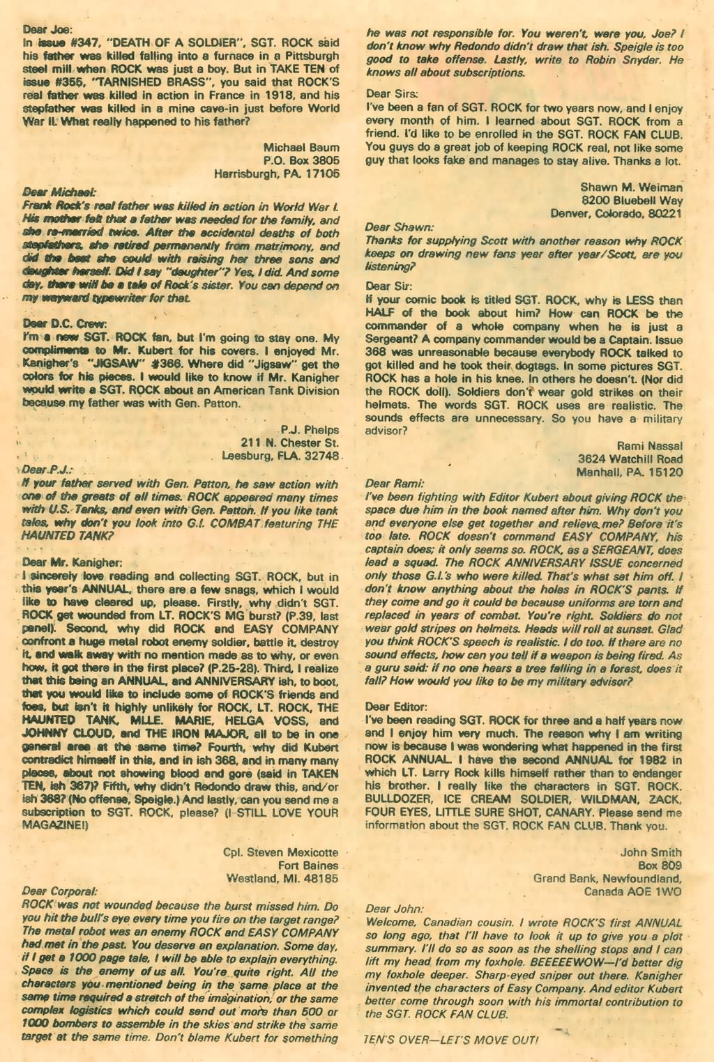 Sgt. Rock Issue #374 - Page 33