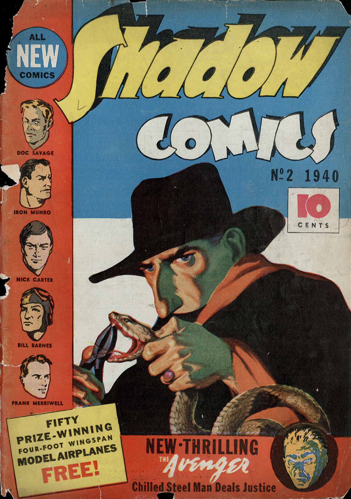 Shadow Comics Issue #2 - Page 1