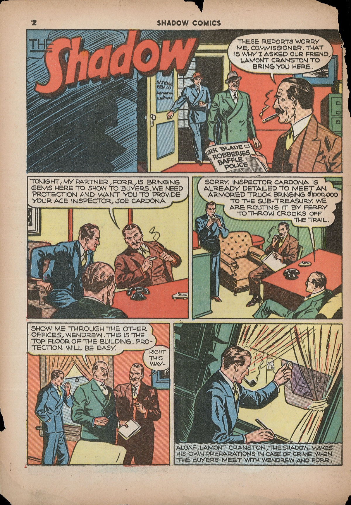 Shadow Comics Issue #2 - Page 5