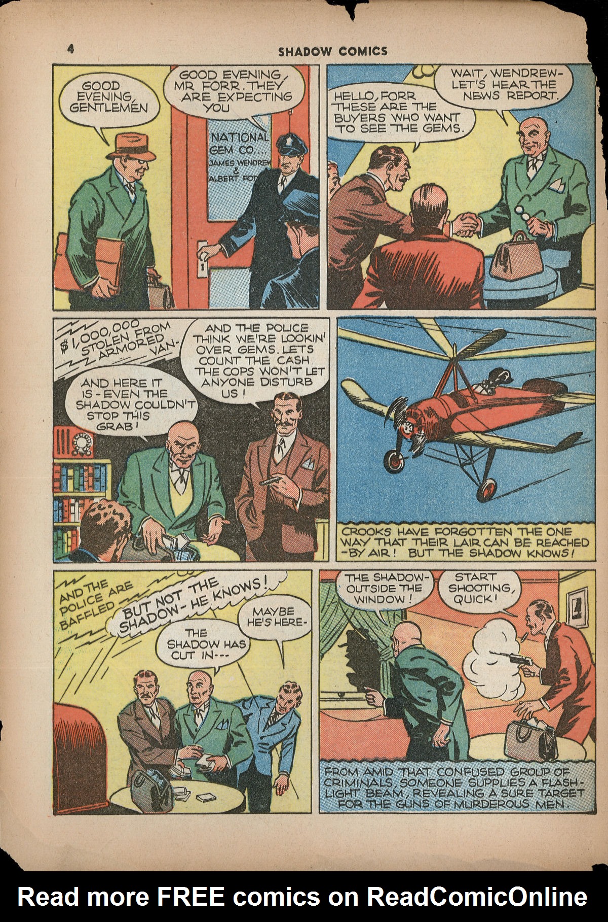 Shadow Comics Issue #2 - Page 7