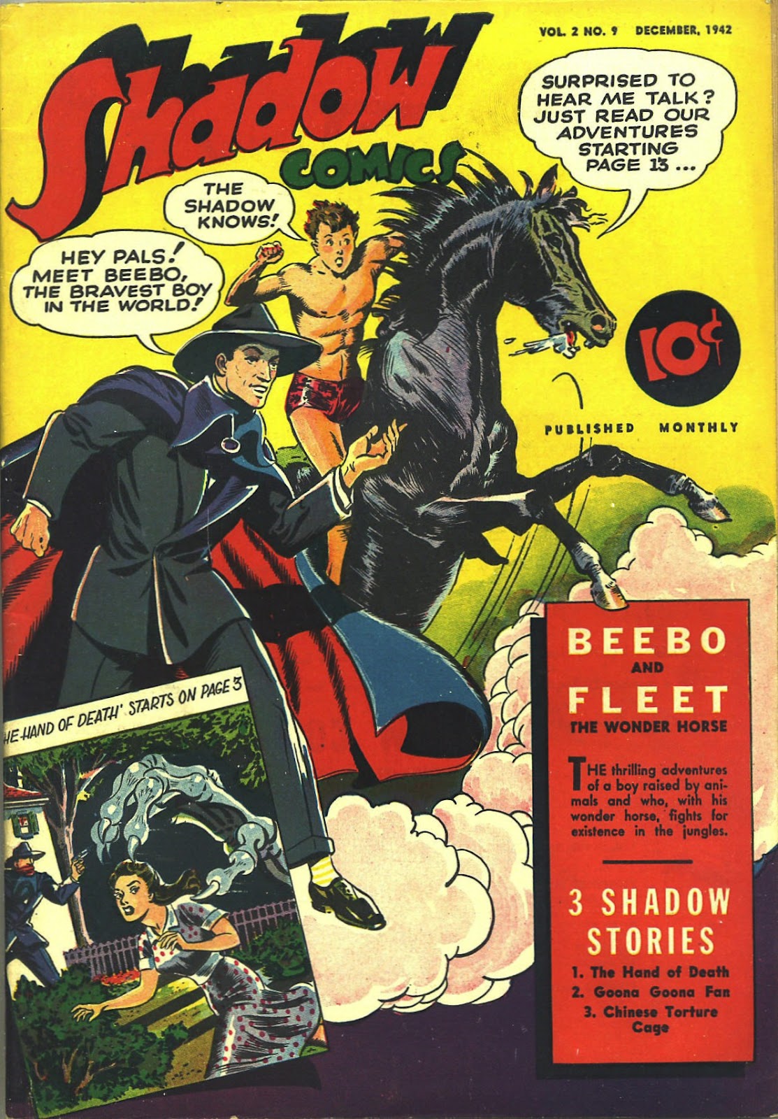 Shadow Comics Issue #21 - Page 1