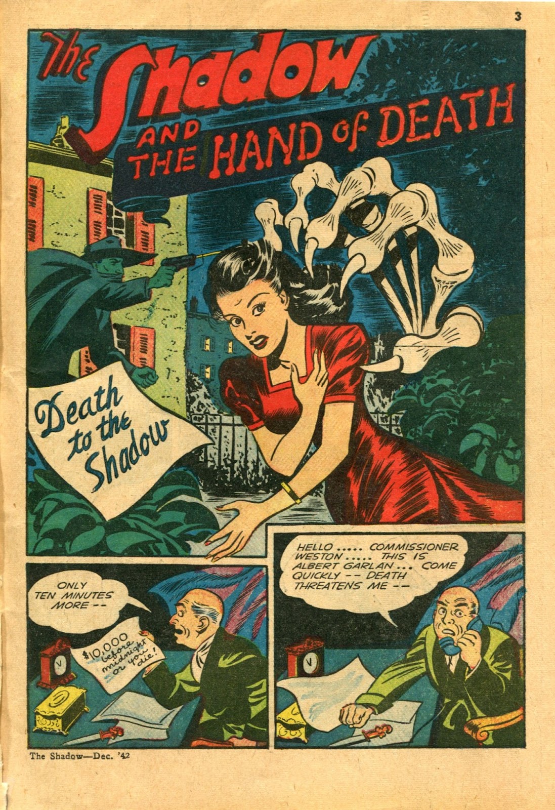 Shadow Comics Issue #21 - Page 3