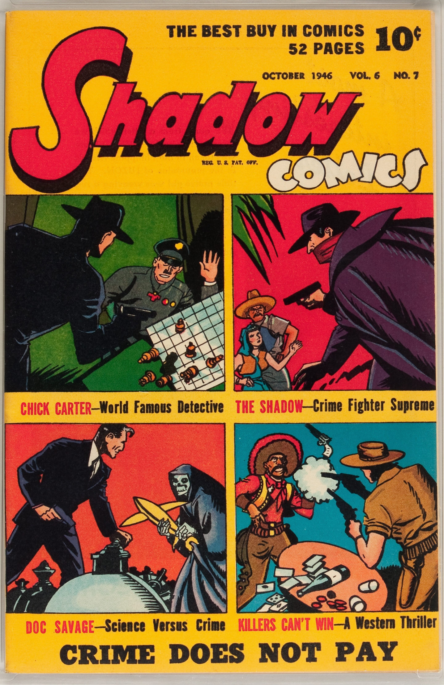 Shadow Comics Issue #67 - Page 1