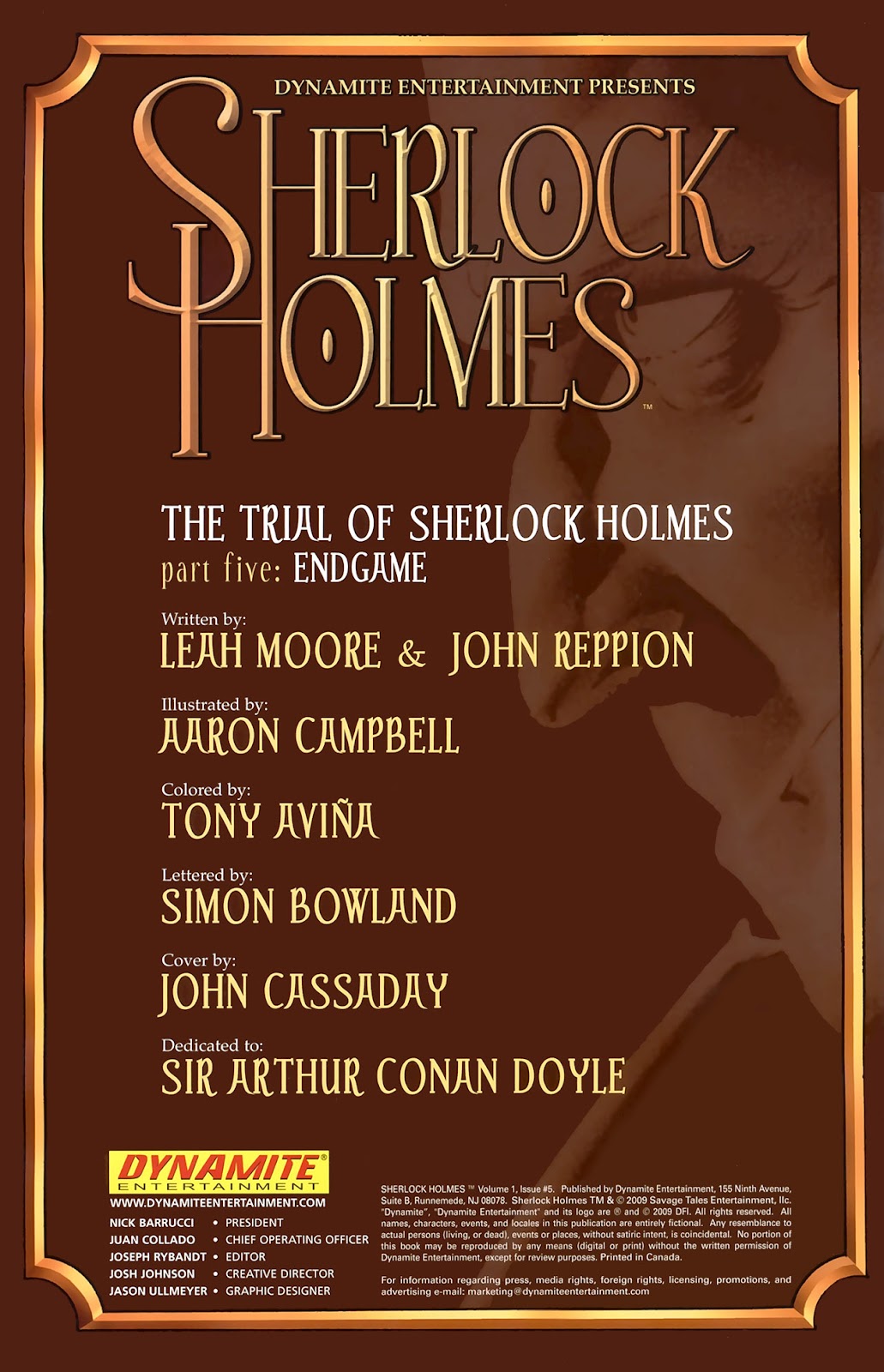 Sherlock Holmes (2009) Issue #5 - Page 2