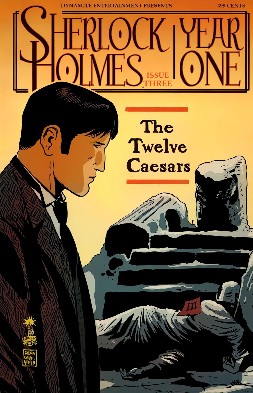 Sherlock Holmes: Year One Issue #3 - Page 1