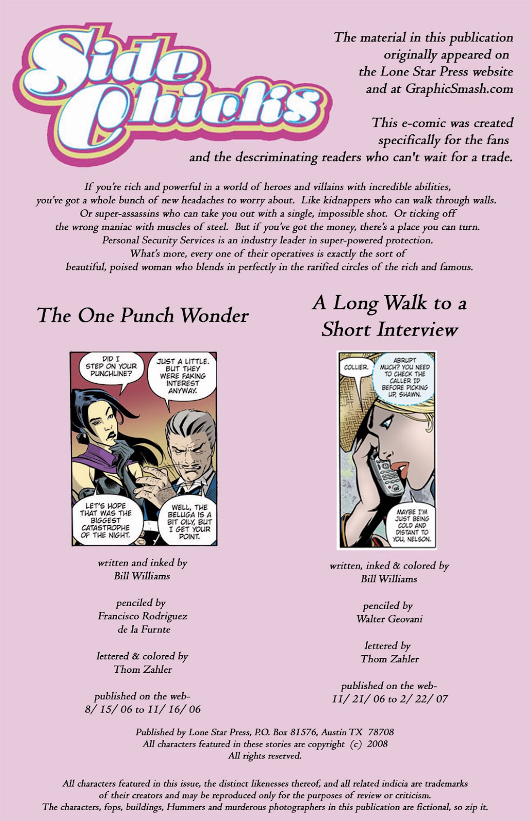 SideChicks Issue #1 - Page 2