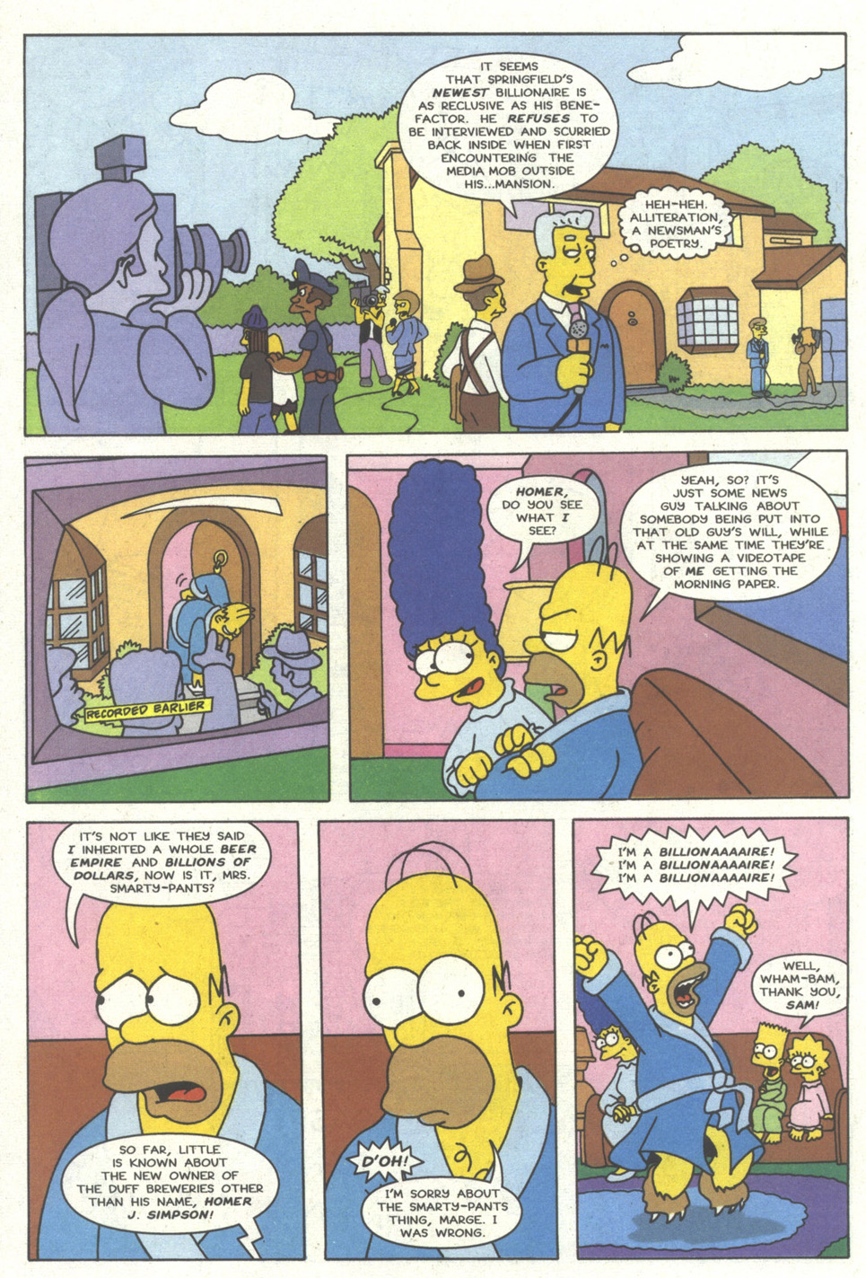 Simpsons Comics Issue #14 - Page 9