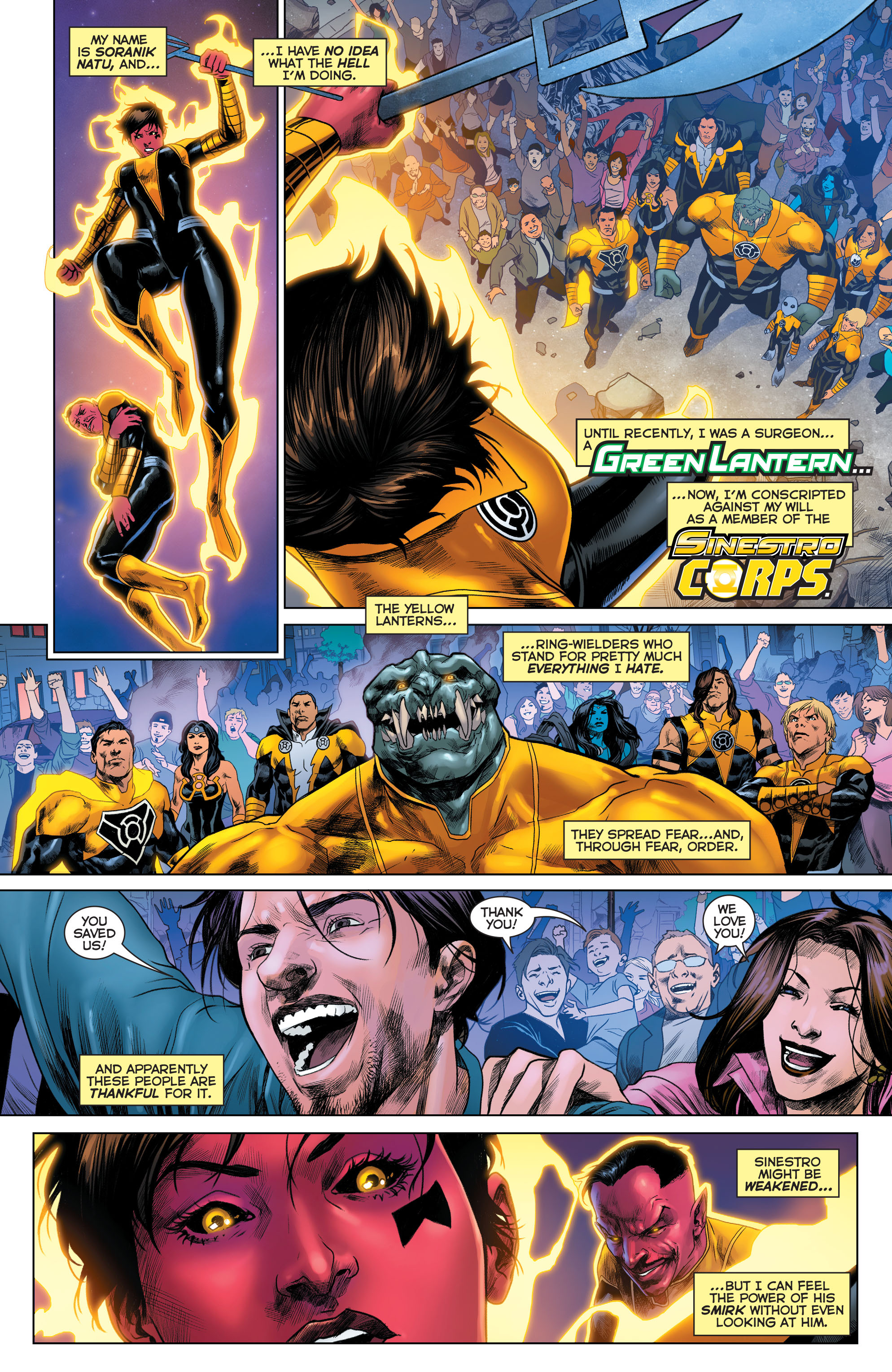 Sinestro Issue #21 - Page 3
