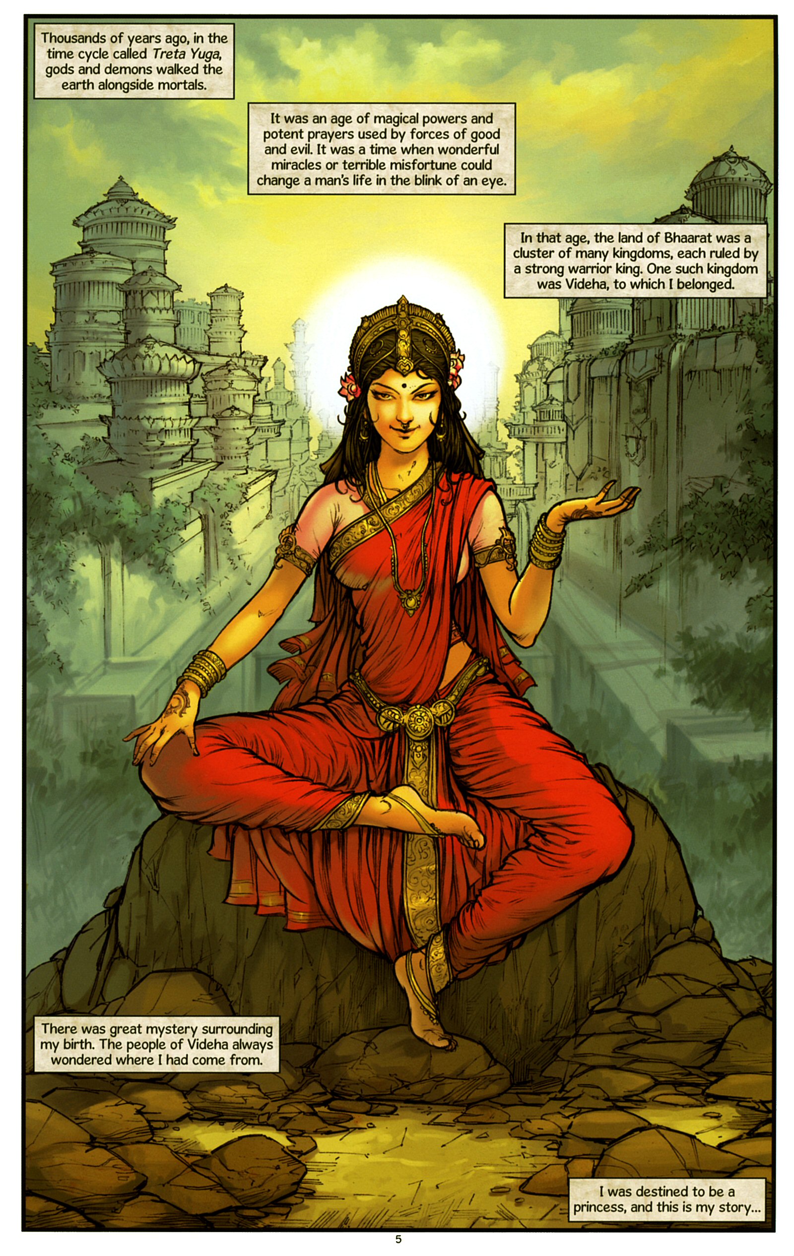 Sita Daughter of the Earth TPB - Page 9