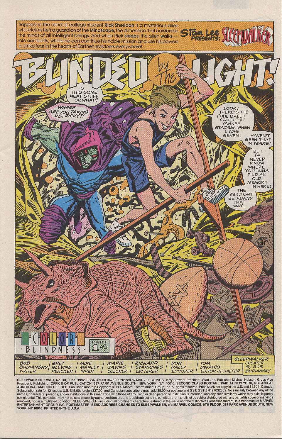 Sleepwalker Issue #13 - Page 2