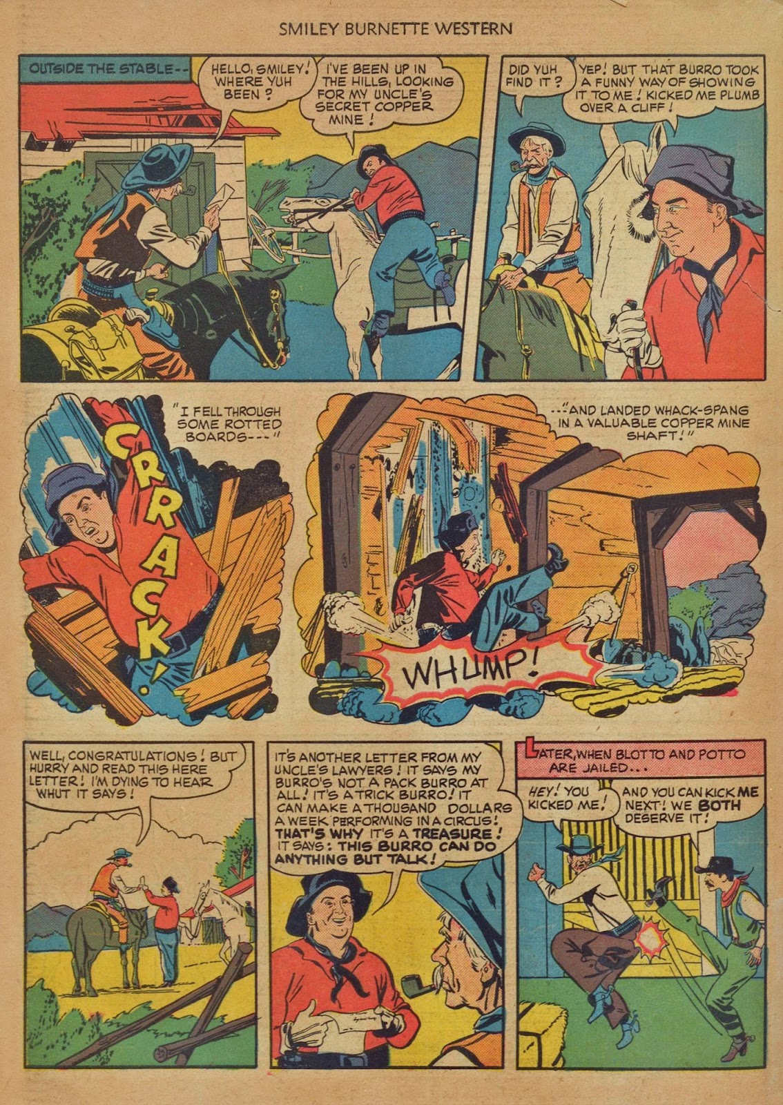 Smiley Burnette Western Issue #3 - Page 34