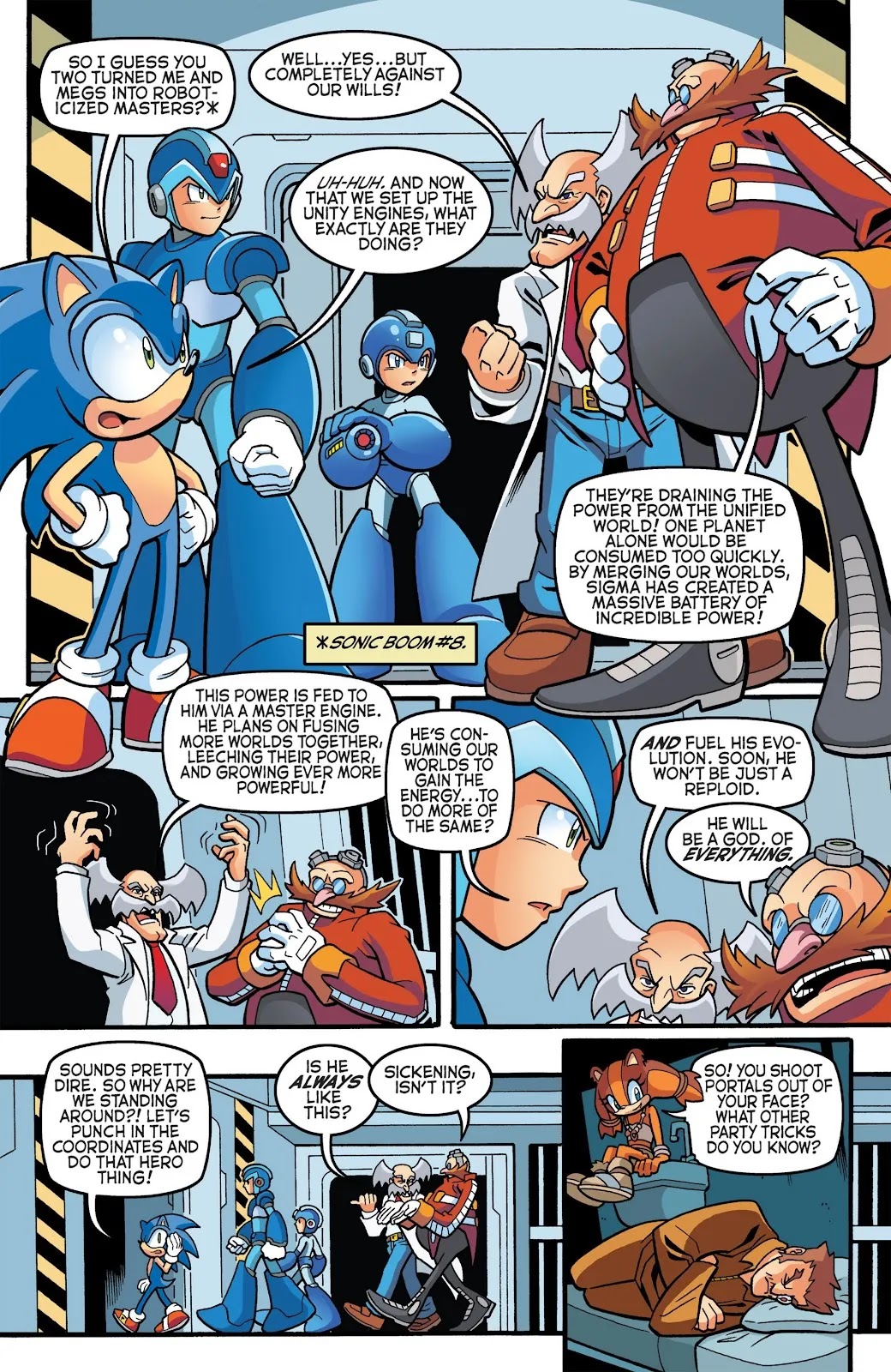 Sonic Mega Man Worlds Unite Vol 2 Part 1 - Page 12