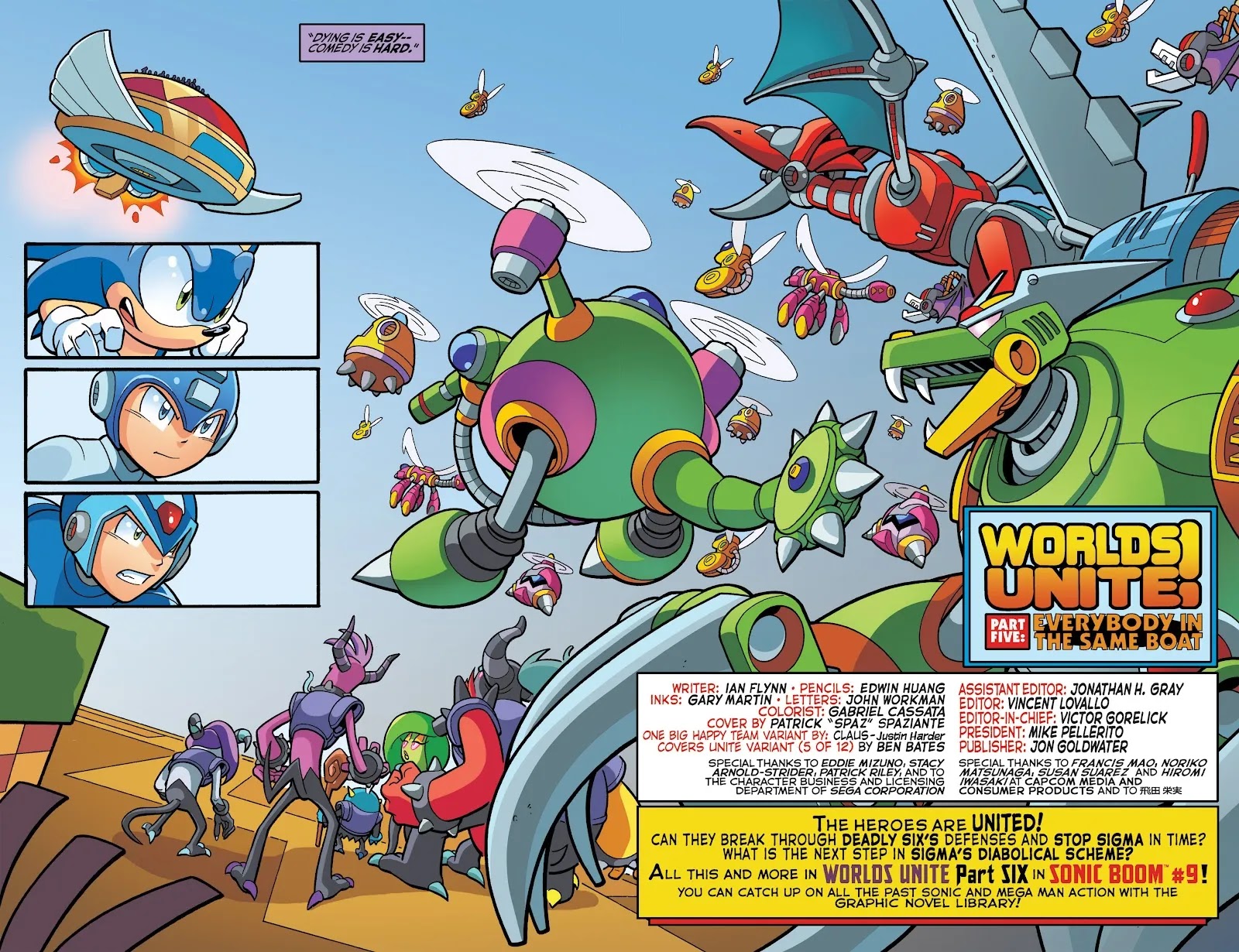 Sonic Mega Man Worlds Unite Vol 2 Part 1 - Page 21