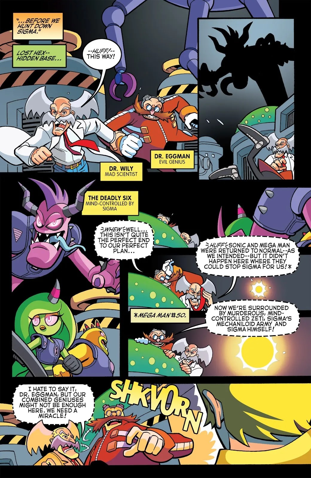 Sonic Mega Man Worlds Unite Vol 2 Part 1 - Page 5