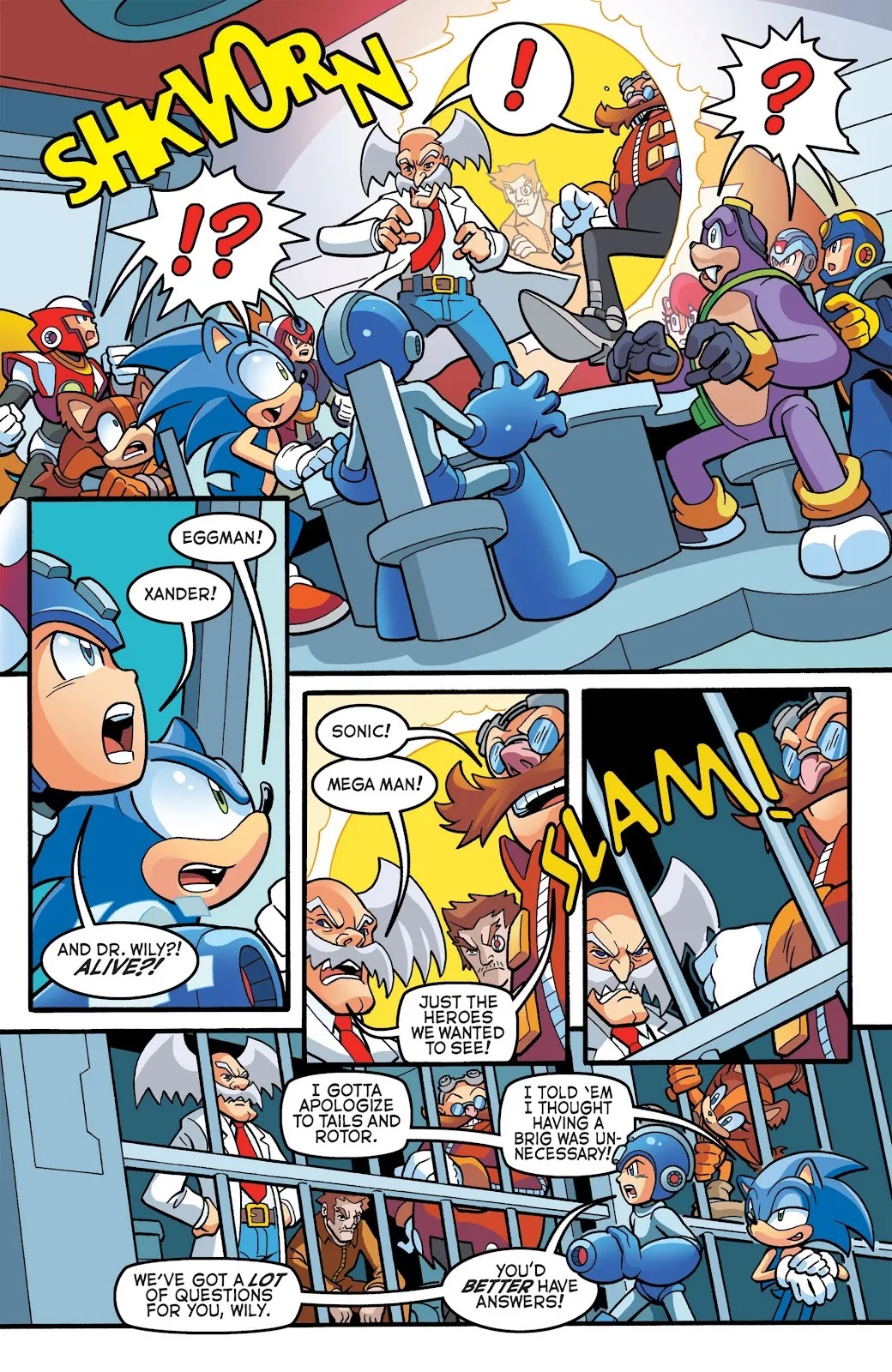 Sonic Mega Man Worlds Unite Vol 2 Part 1 - Page 9