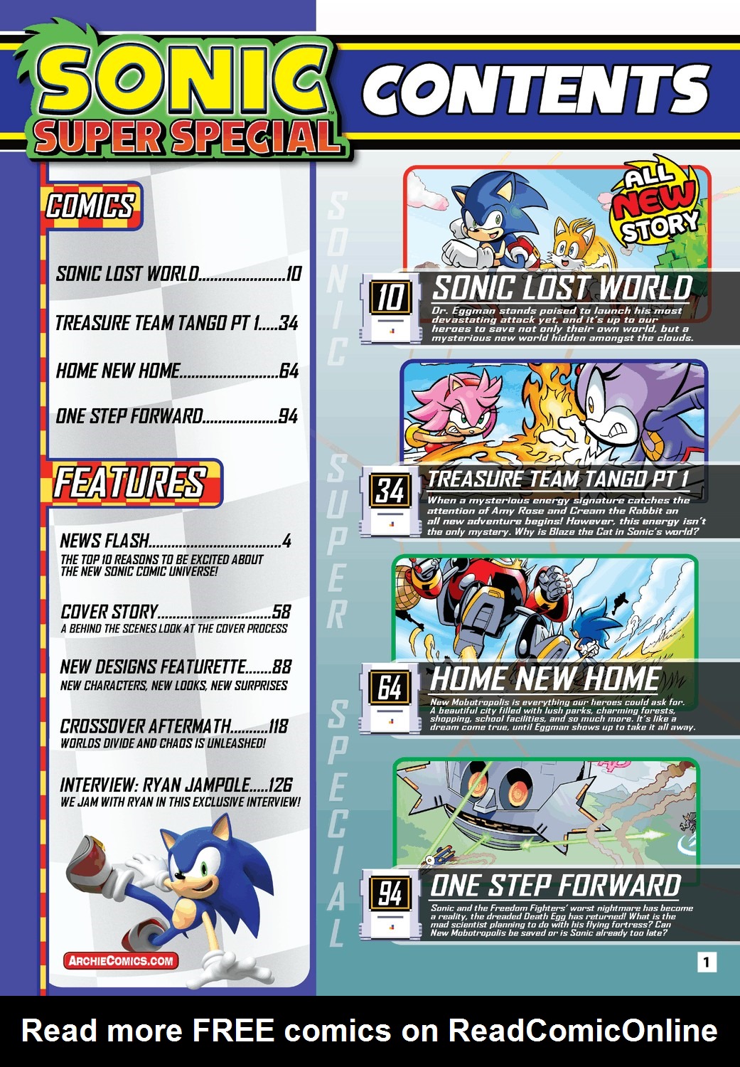 Sonic Super Special Magazine Issue #9 - Page 2
