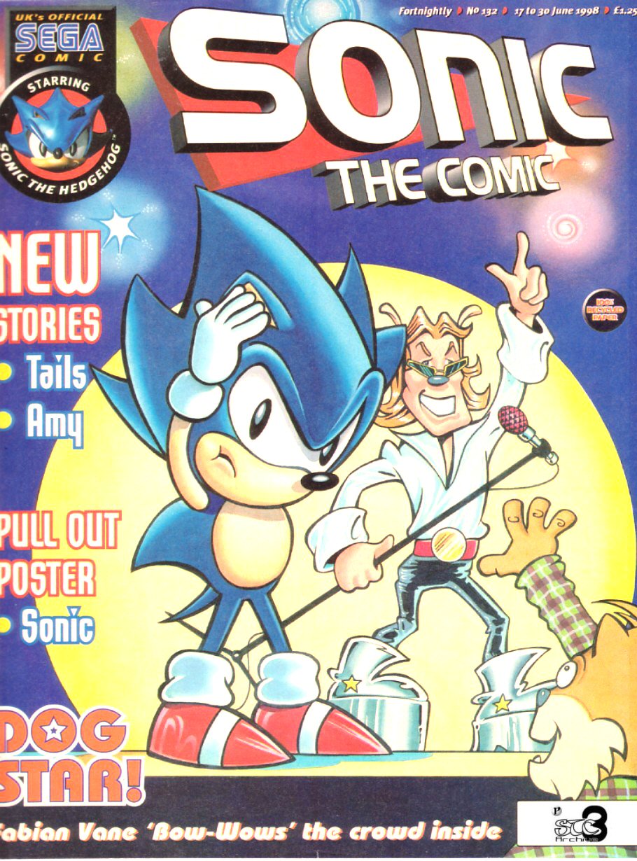 Sonic the Comic Issue #132 - Page 1