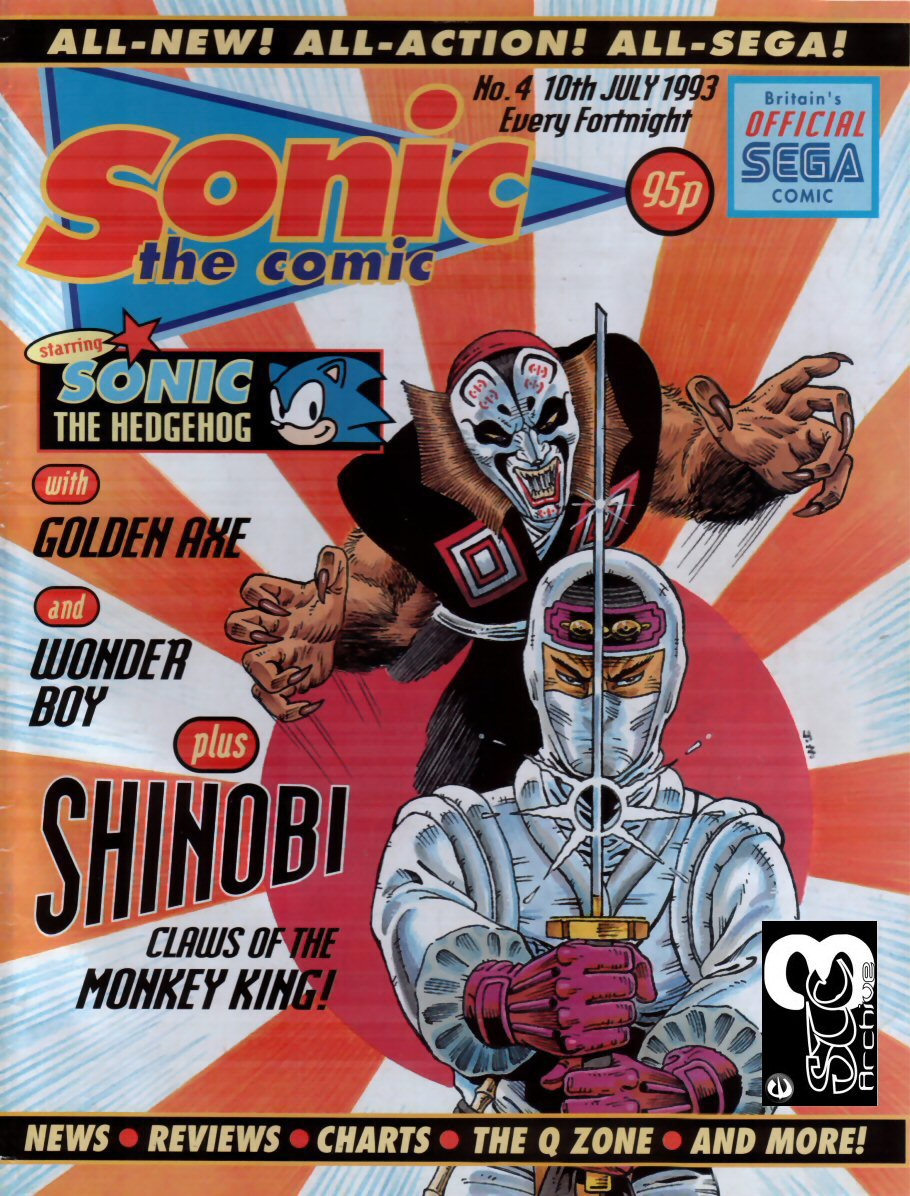 Sonic the Comic Issue #4 - Page 1