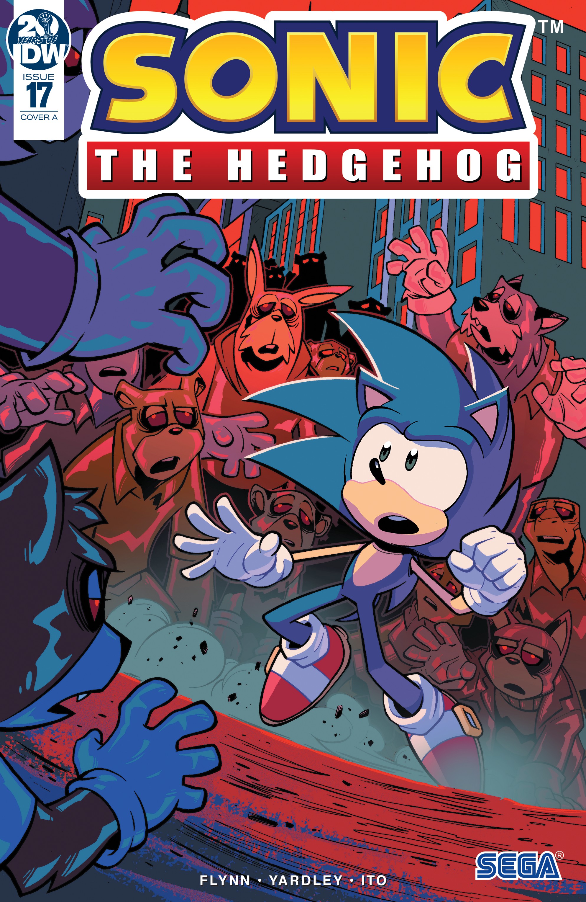 Sonic the Hedgehog (2018) Issue #17 - Page 1
