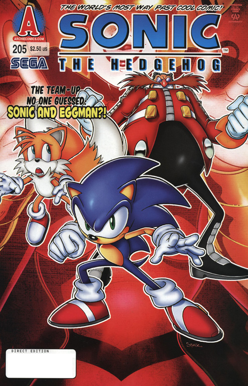 Sonic The Hedgehog (1993) Issue #205 - Page 1