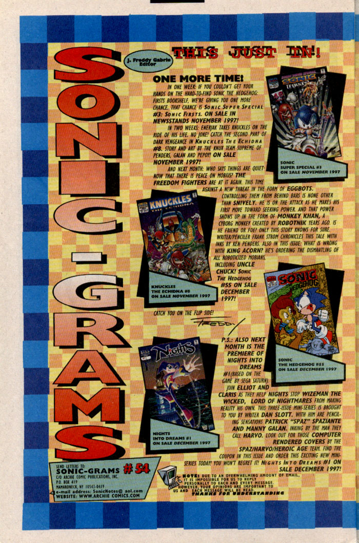 Sonic The Hedgehog (1993) Issue #54 - Page 26