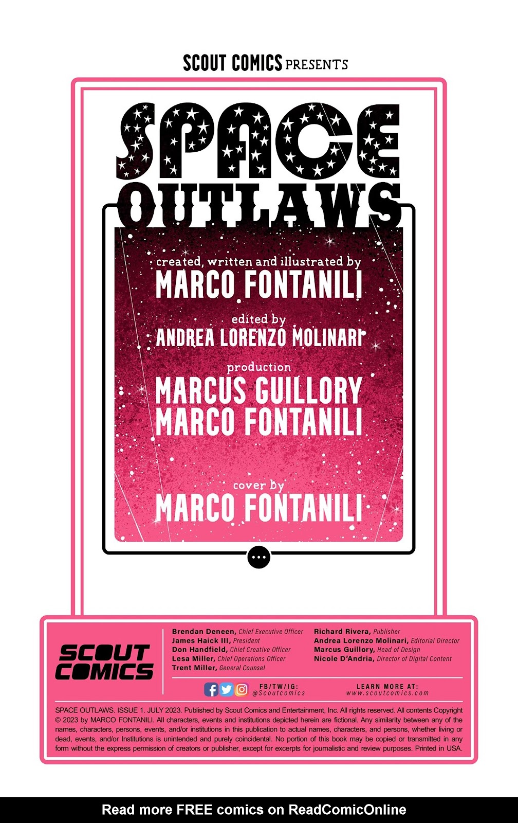 Space Outlaws Issue #1 - Page 2