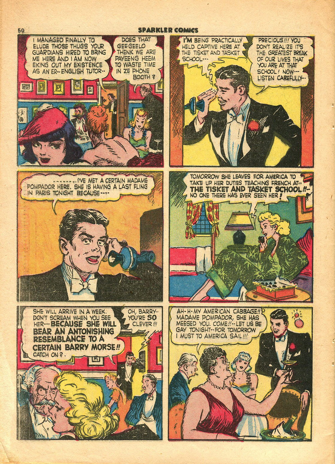Sparkler Comics Issue #10 - Page 52