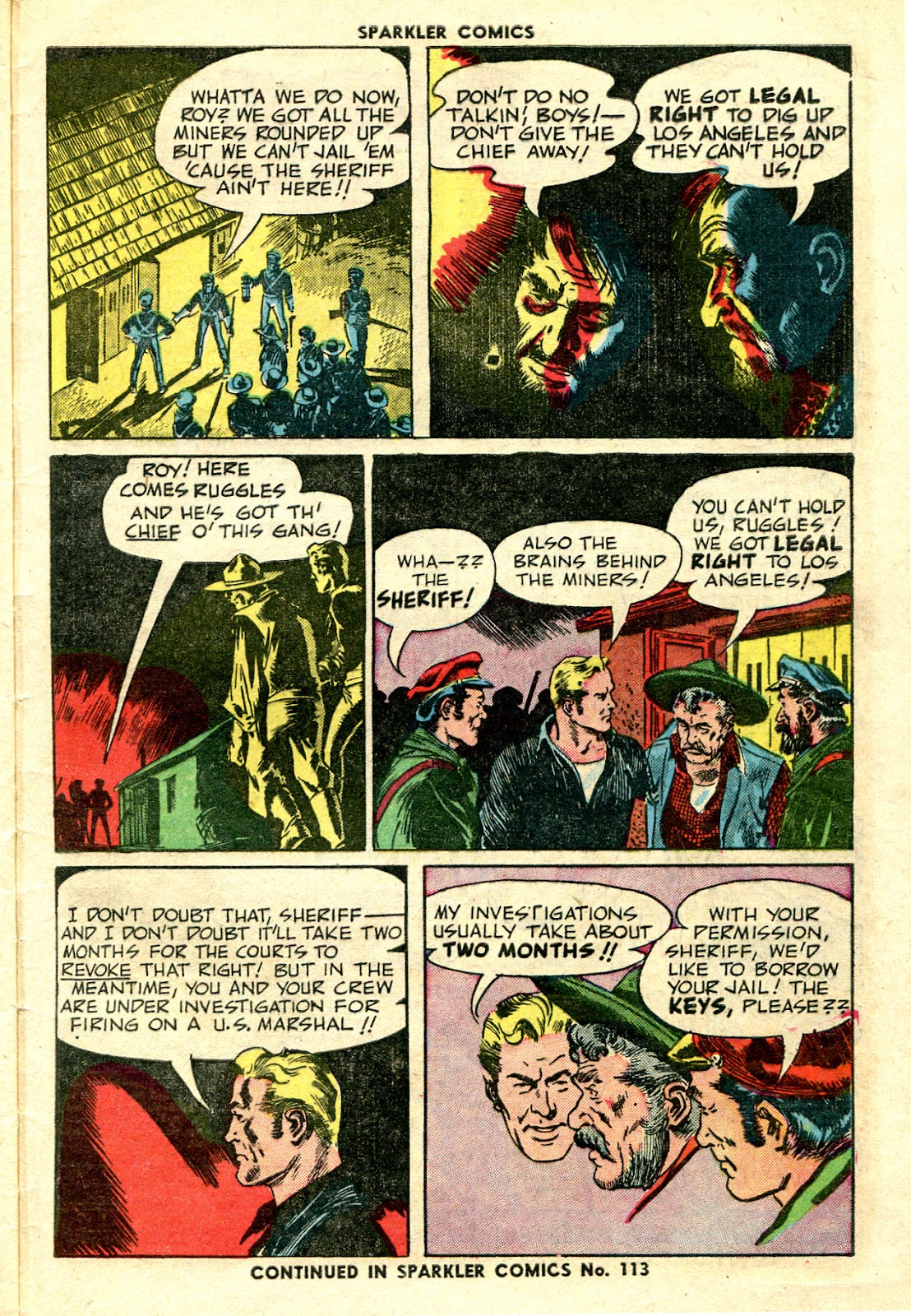 Sparkler Comics Issue #112 - Page 33