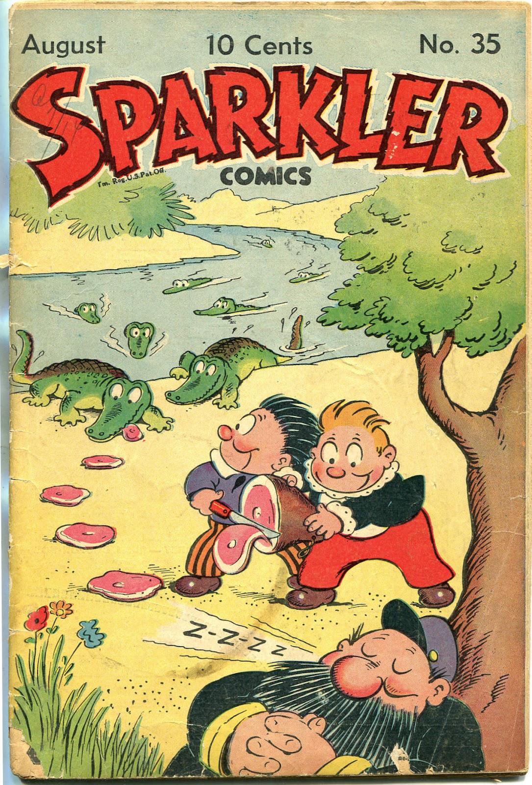 Sparkler Comics Issue #35 - Page 1