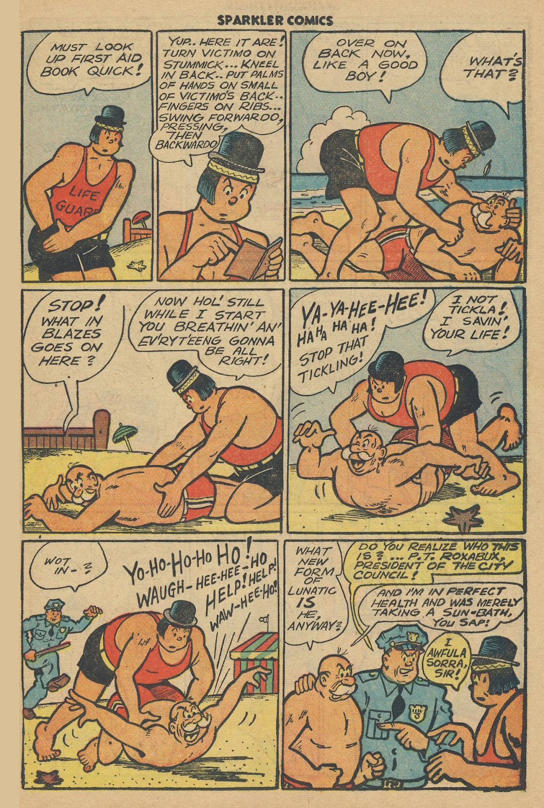 Sparkler Comics Issue #57 - Page 35