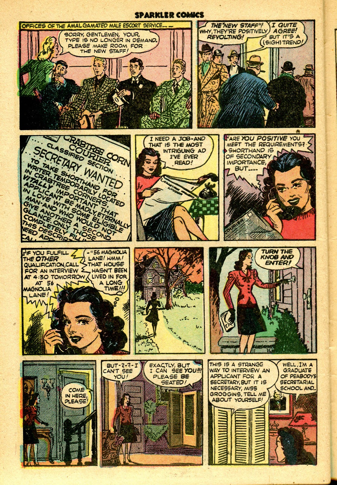 Sparkler Comics Issue #64 - Page 40