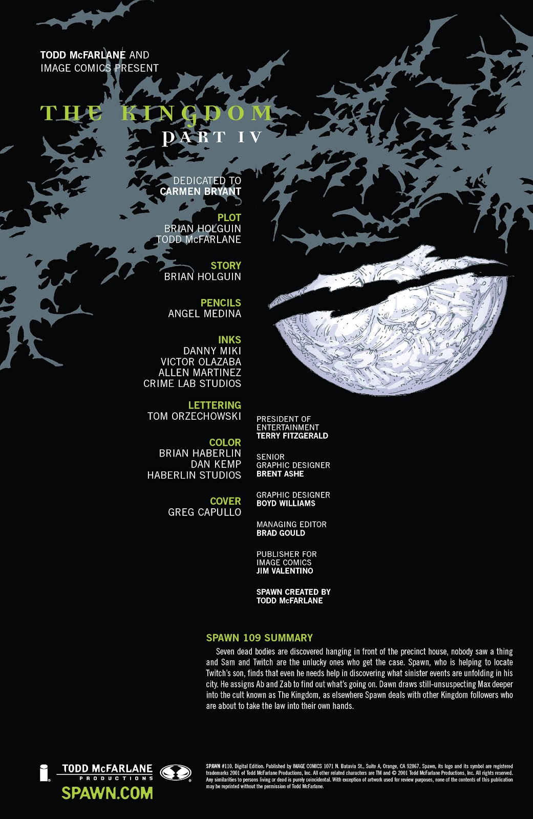 Spawn Issue #110 - Page 2