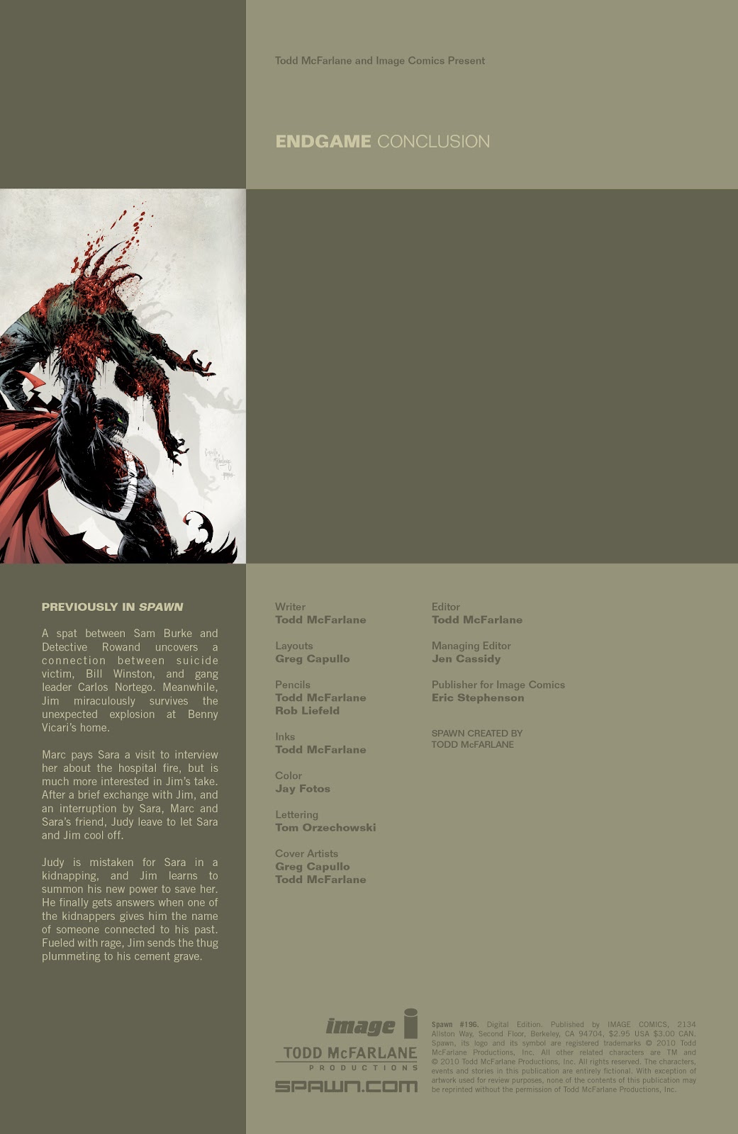 Spawn Issue #196 - Page 2