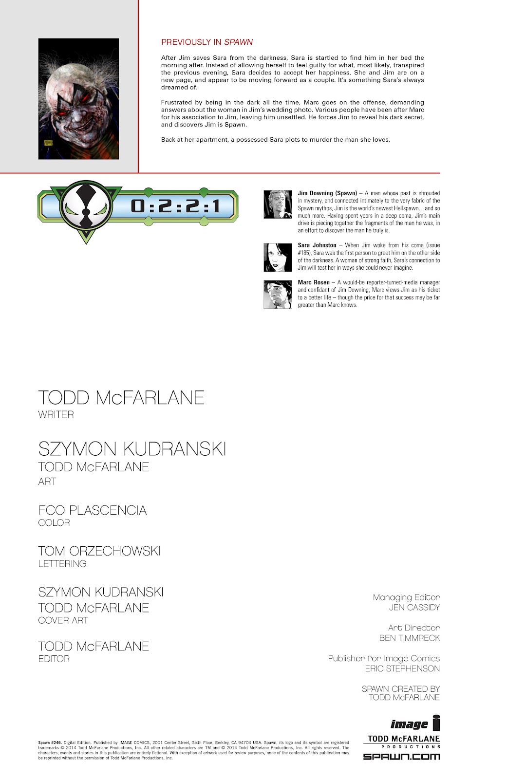 Spawn Issue #246 - Page 2