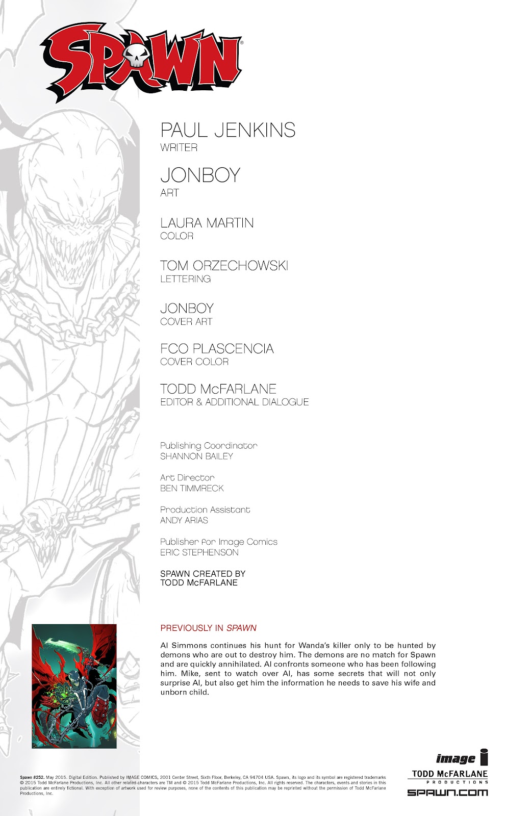Spawn Issue #252 - Page 2