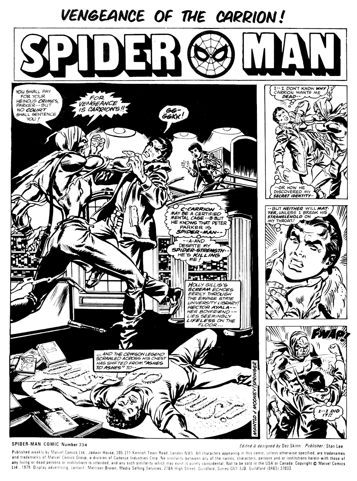 Spectacular Spider-Man Weekly Issue #334 - Page 2