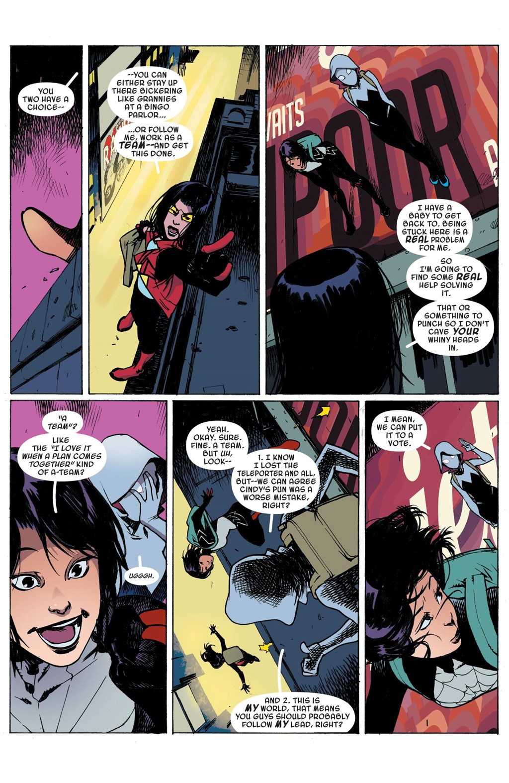 Spider-Gwen: Ghost-Spider Modern Era Epic Collection: Edge of Spider-Verse TPB (Part 3) - Page 86