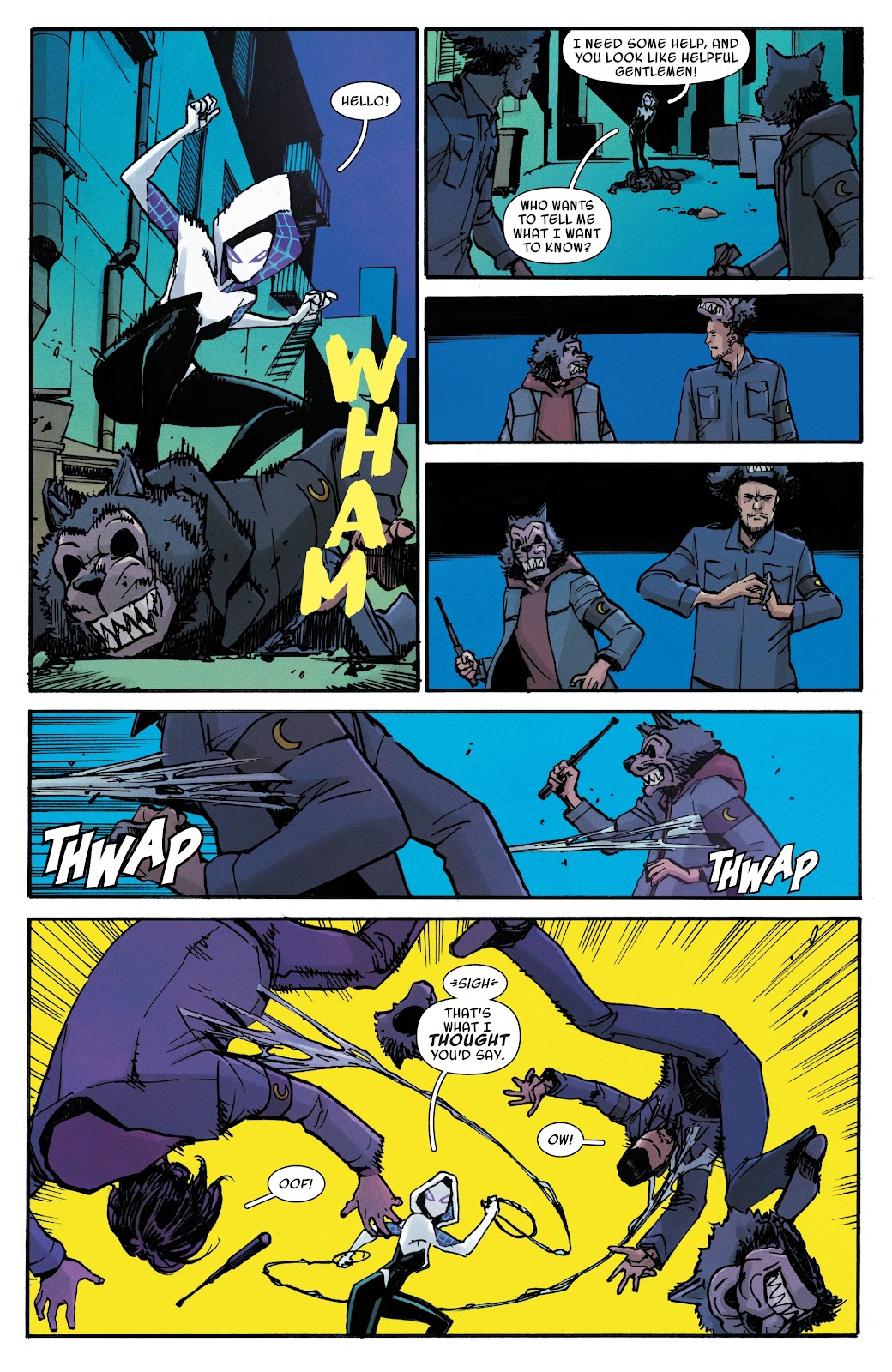 Spider-Gwen: Ghost-Spider Issue #9 - Page 14