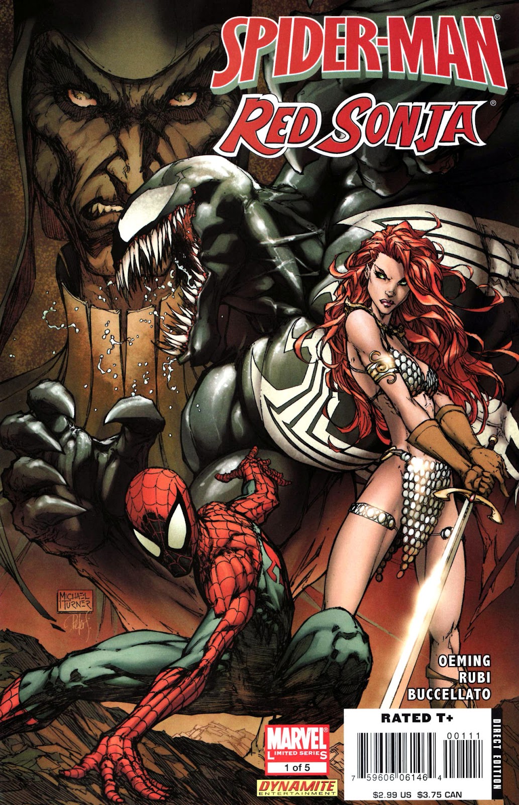 Spider-Man/Red Sonja Issue #1 - Page 1