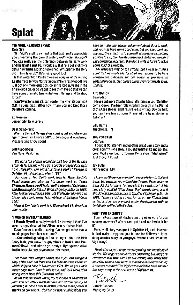 Splatter Issue #3 - Page 30