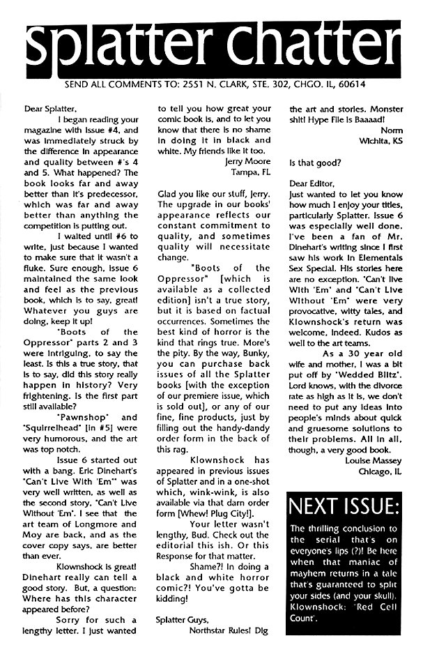 Splatter Issue #7 - Page 35