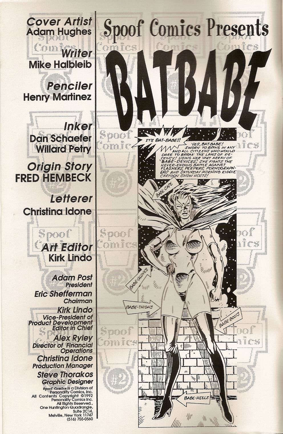 Spoof Comics Issue #2 - Page 2