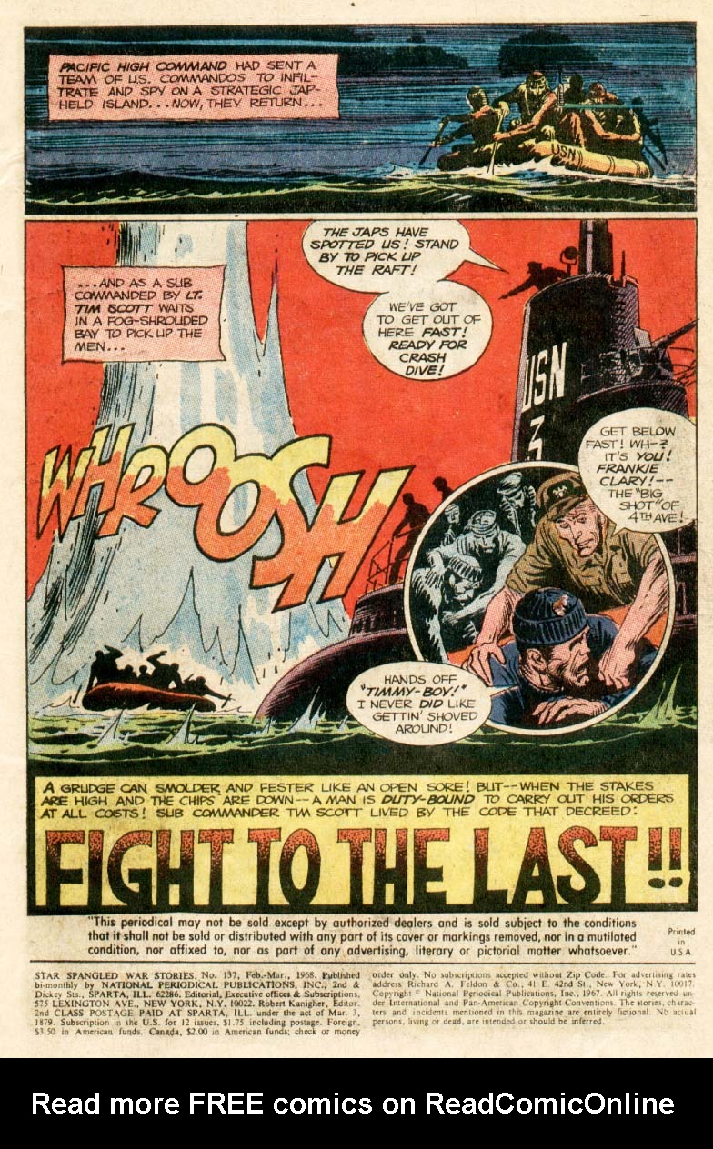 Star Spangled War Stories (1952) Issue #137 - Page 3