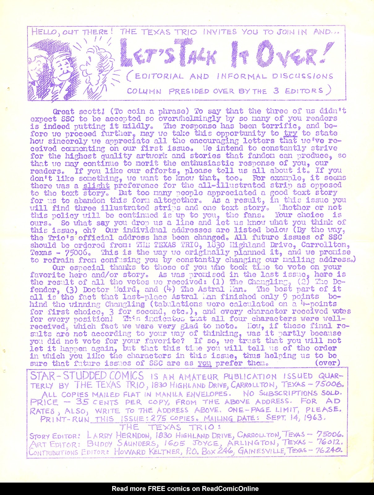 Star Studded Comics Issue #2 - Page 2