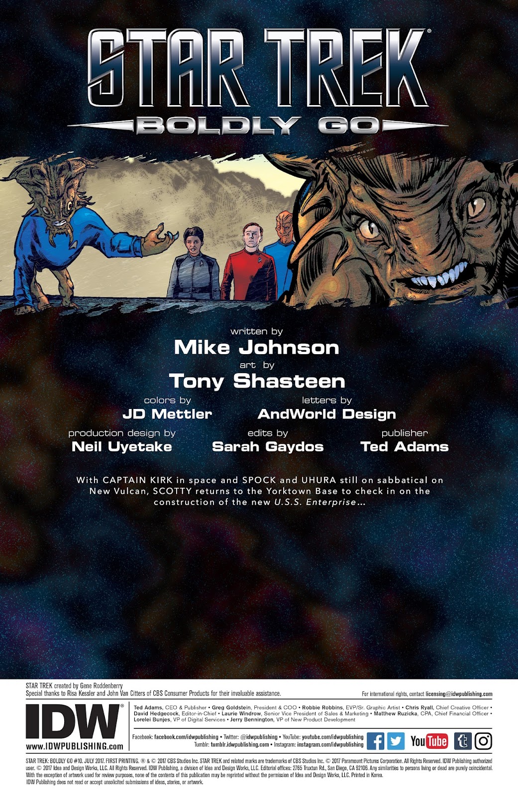 Star Trek: Boldly Go Issue #10 - Page 2