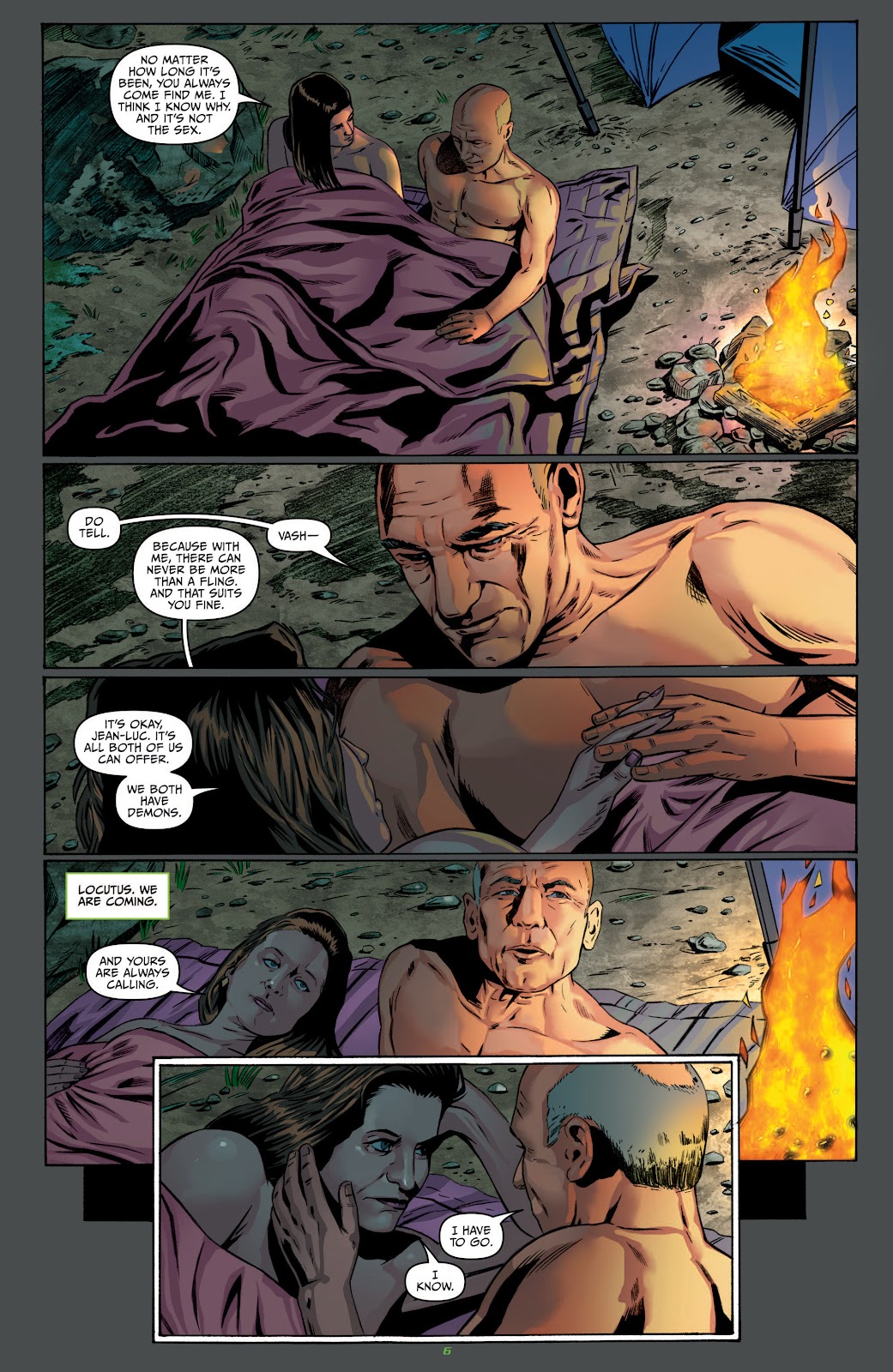 Star Trek: The Next Generation - Hive Issue #1 - Page 9